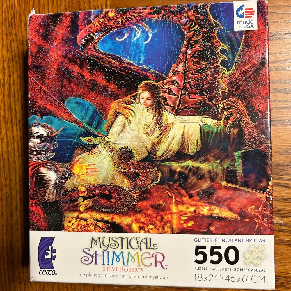 “ Mystical Shimmer” Glitter Puzzle 550 Pieces by Ceaco